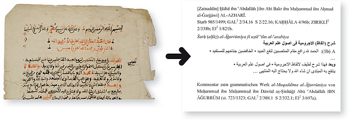 From Manuscript to Catalogue (KOHD)